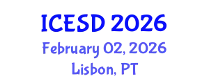 International Conference on Environmental Science and Development (ICESD) February 02, 2026 - Lisbon, Portugal