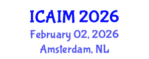 International Conference on Automation and Intelligent Manufacturing (ICAIM) February 02, 2026 - Amsterdam, Netherlands