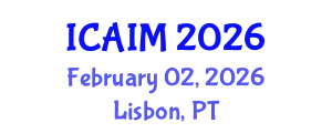 International Conference on Automation and Intelligent Manufacturing (ICAIM) February 02, 2026 - Lisbon, Portugal