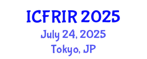 International Conference on Flood Recovery, Innovation and Response (ICFRIR) July 24, 2025 - Tokyo, Japan