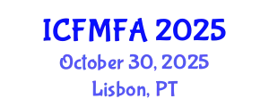 International Conference on Fluid Mechanics and Flow Analysis (ICFMFA) October 30, 2025 - Lisbon, Portugal