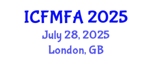 International Conference on Fluid Mechanics and Flow Analysis (ICFMFA) July 28, 2025 - London, United Kingdom
