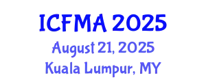 International Conference on Fluid Mechanics and Applications (ICFMA) August 21, 2025 - Kuala Lumpur, Malaysia