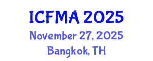 International Conference on Fluid Mechanics and Applications (ICFMA) November 27, 2025 - Bangkok, Thailand