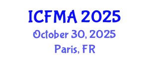 International Conference on Fluid Mechanics and Applications (ICFMA) October 30, 2025 - Paris, France