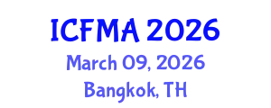 International Conference on Fluid Mechanics and Applications (ICFMA) March 09, 2026 - Bangkok, Thailand