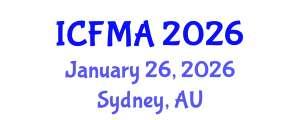 International Conference on Fluid Mechanics and Applications (ICFMA) January 26, 2026 - Sydney, Australia