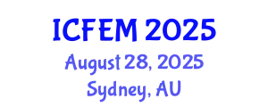 International Conference on Food Engineering and Management (ICFEM) August 28, 2025 - Sydney, Australia