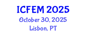 International Conference on Food Engineering and Management (ICFEM) October 30, 2025 - Lisbon, Portugal