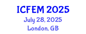 International Conference on Food Engineering and Management (ICFEM) July 28, 2025 - London, United Kingdom
