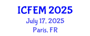International Conference on Food Engineering and Management (ICFEM) July 17, 2025 - Paris, France