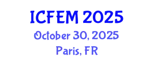 International Conference on Food Engineering and Management (ICFEM) October 30, 2025 - Paris, France