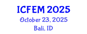 International Conference on Food Engineering and Management (ICFEM) October 23, 2025 - Bali, Indonesia