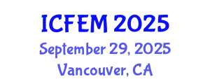 International Conference on Food Engineering and Management (ICFEM) September 29, 2025 - Vancouver, Canada