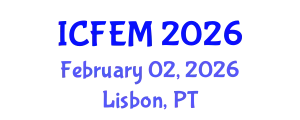 International Conference on Food Engineering and Management (ICFEM) February 02, 2026 - Lisbon, Portugal