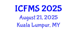 International Conference on Food Manufacturing and Safety (ICFMS) August 21, 2025 - Kuala Lumpur, Malaysia