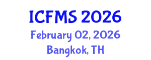 International Conference on Food Manufacturing and Safety (ICFMS) February 02, 2026 - Bangkok, Thailand