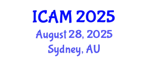 International Conference on Applied Mathematics (ICAM) August 28, 2025 - Sydney, Australia