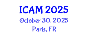 International Conference on Applied Mathematics (ICAM) October 30, 2025 - Paris, France