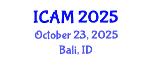 International Conference on Applied Mathematics (ICAM) October 23, 2025 - Bali, Indonesia