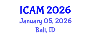 International Conference on Applied Mathematics (ICAM) January 05, 2026 - Bali, Indonesia