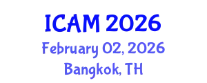 International Conference on Applied Mathematics (ICAM) February 02, 2026 - Bangkok, Thailand