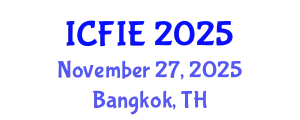 International Conference on Fuzzy Information and Engineering (ICFIE) November 27, 2025 - Bangkok, Thailand