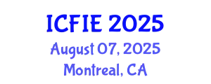 International Conference on Fuzzy Information and Engineering (ICFIE) August 07, 2025 - Montreal, Canada