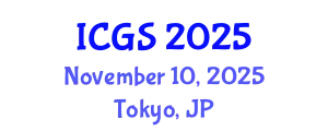 International Conference on Geological Sciences (ICGS) November 10, 2025 - Tokyo, Japan