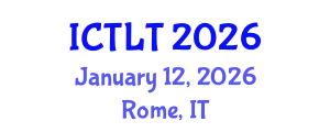 International Conference on Transportation and Logistics Technology (ICTLT) January 12, 2026 - Rome, Italy