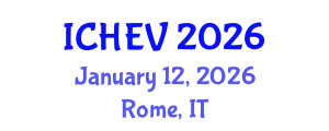 International Conference on Hybrid and Electric Vehicles (ICHEV) January 12, 2026 - Rome, Italy