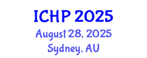 International Conference on Hydraulics and Pneumatics (ICHP) August 28, 2025 - Sydney, Australia