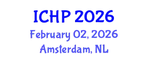 International Conference on Hydraulics and Pneumatics (ICHP) February 02, 2026 - Amsterdam, Netherlands