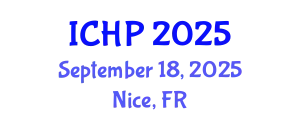 International Conference on Hydraulics and Pneumatics (ICHP) September 18, 2025 - Nice, France
