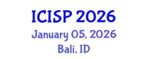 International Conference on Imaging and Signal Processing (ICISP) January 05, 2026 - Bali, Indonesia