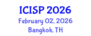 International Conference on Imaging and Signal Processing (ICISP) February 02, 2026 - Bangkok, Thailand
