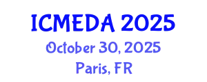 International Conference on Mechanical Engineering Design and Analysis (ICMEDA) October 30, 2025 - Paris, France