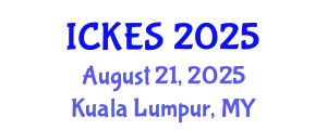 International Conference on Kinesiology and Exercise Sciences (ICKES) August 21, 2025 - Kuala Lumpur, Malaysia