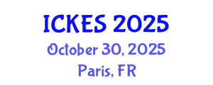 International Conference on Kinesiology and Exercise Sciences (ICKES) October 30, 2025 - Paris, France