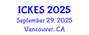 International Conference on Kinesiology and Exercise Sciences (ICKES) September 29, 2025 - Vancouver, Canada