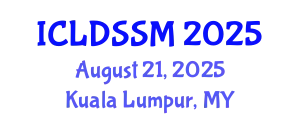 International Conference on Land Degradation and Sustainable Soil Management (ICLDSSM) August 21, 2025 - Kuala Lumpur, Malaysia