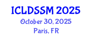 International Conference on Land Degradation and Sustainable Soil Management (ICLDSSM) October 30, 2025 - Paris, France