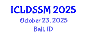 International Conference on Land Degradation and Sustainable Soil Management (ICLDSSM) October 23, 2025 - Bali, Indonesia