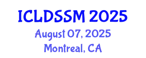 International Conference on Land Degradation and Sustainable Soil Management (ICLDSSM) August 07, 2025 - Montreal, Canada