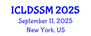 International Conference on Land Degradation and Sustainable Soil Management (ICLDSSM) September 11, 2025 - New York, United States
