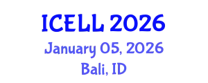 International Conference on English Language and Linguistics (ICELL) January 05, 2026 - Bali, Indonesia