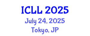 International Conference on Language Learning (ICLL) July 24, 2025 - Tokyo, Japan