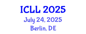 International Conference on Language Learning (ICLL) July 24, 2025 - Berlin, Germany