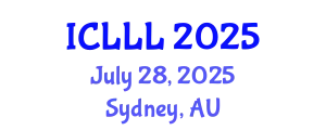 International Conference on Languages, Literature and Linguistics (ICLLL) July 28, 2025 - Sydney, Australia