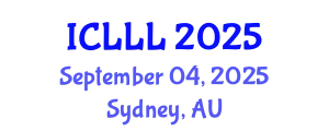 International Conference on Languages, Literature and Linguistics (ICLLL) September 04, 2025 - Sydney, Australia